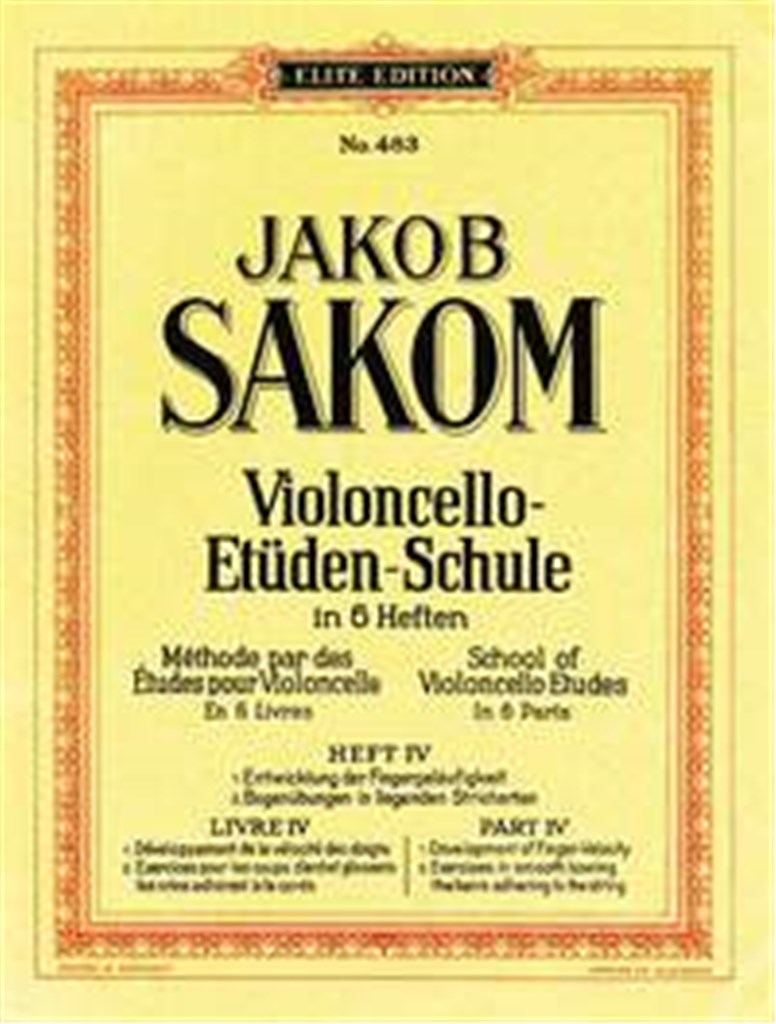 Violoncello Etudes Schule 4